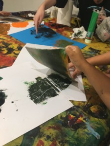 Atelier "Linogravure" à Môm'Ganne